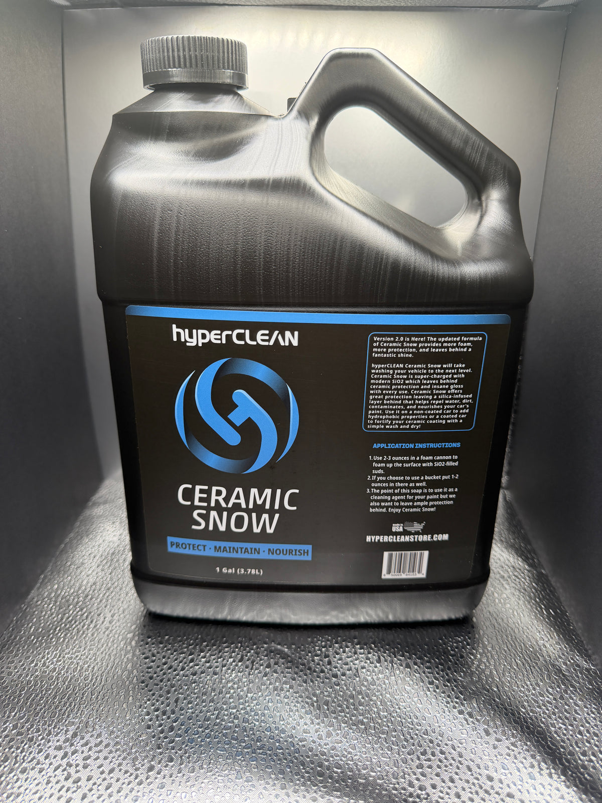 CERAMIC SNOW SIO2 INFUSED SHAMPOO GALLON